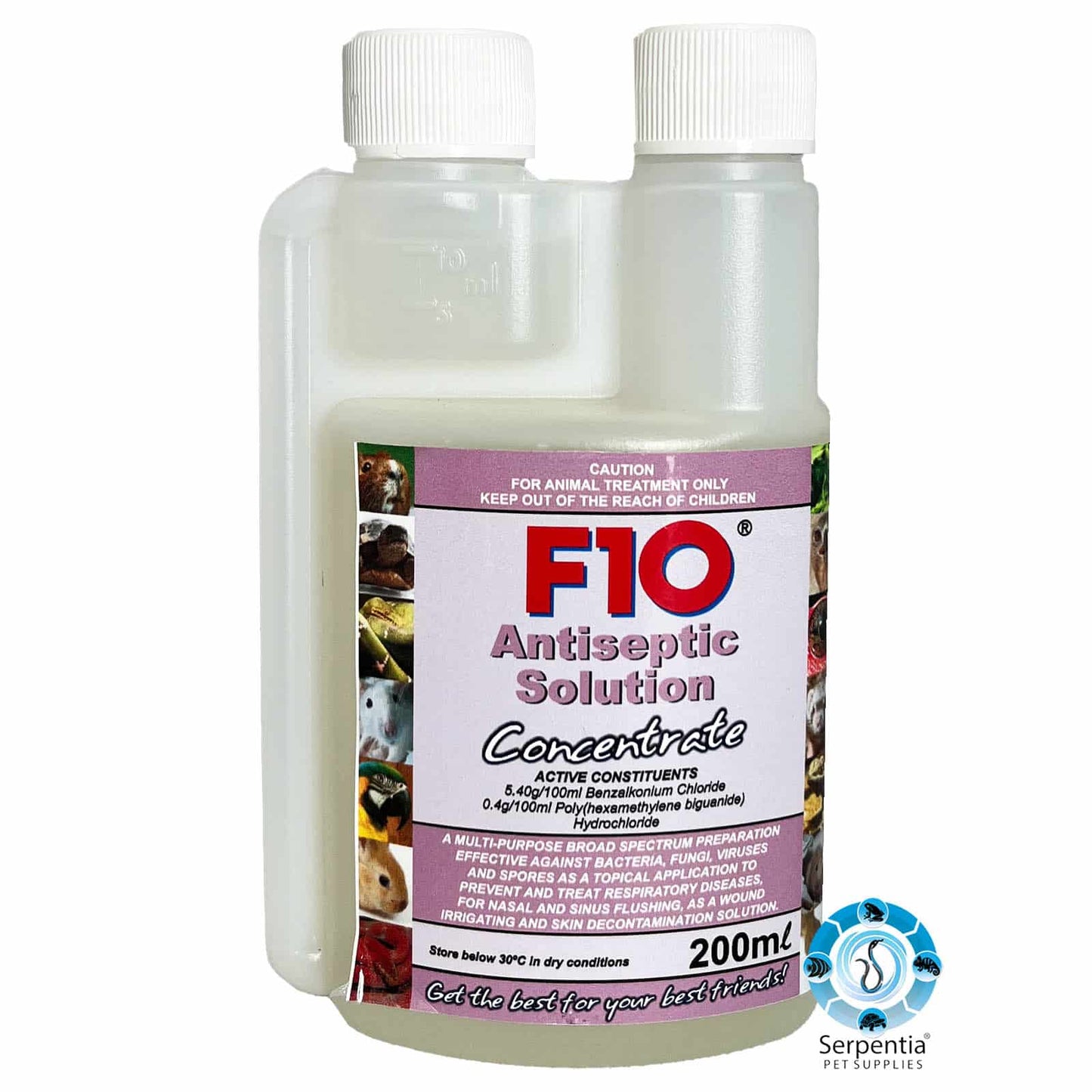 F10 Antiseptic Solution Concentrate 200ML