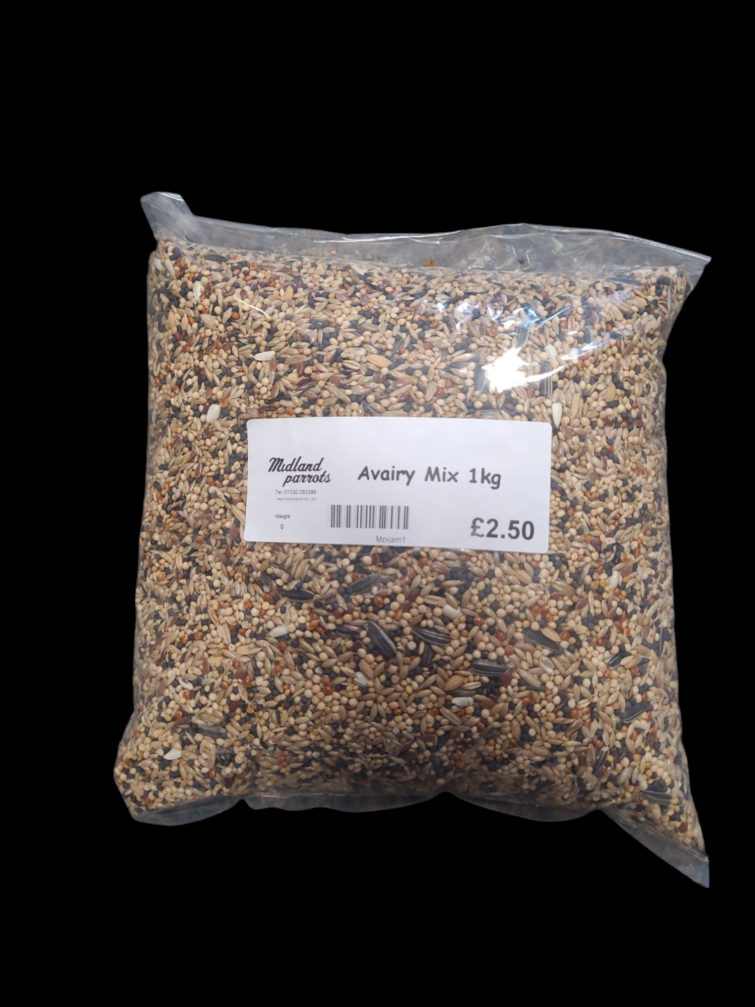 Midland Parrots Aviary Mix 1KG Bird Food