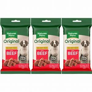 Natures Menu Real Meaty Treats 60G Dog Treats