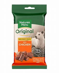 Natures Menu Real Meaty Treats 60G Dog Treats