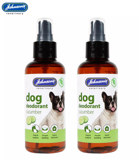 Johnsons Dog Deodorant Spray Cucumber