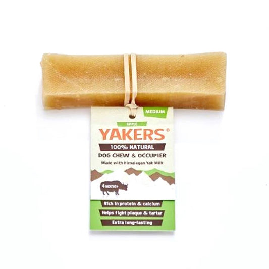 Yakers Apple Medium Chew Dog Treats