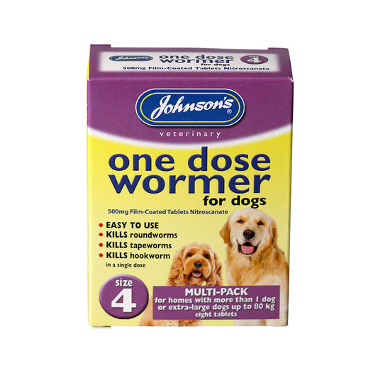 Johnsons One Dose Wormer Multipack