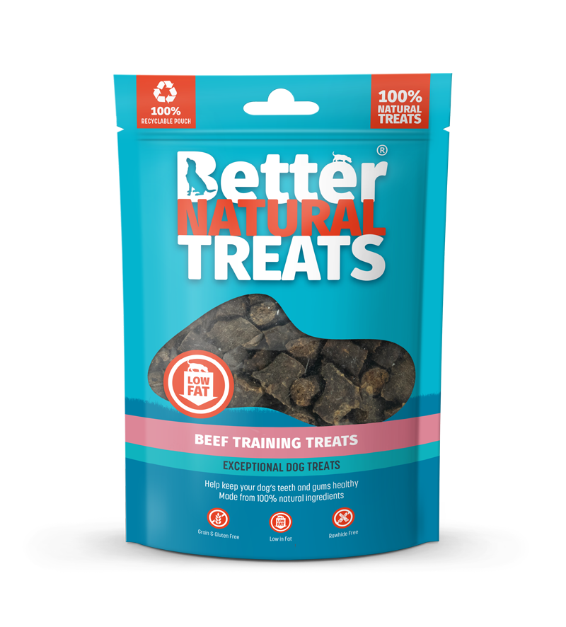 Better Natural Treats. Beef Training Treats