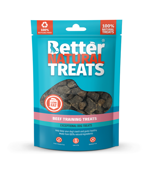 Better Natural Treats. Beef Training Treats