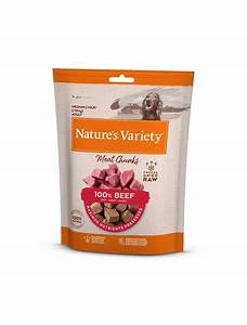 Natures Menu Variety Freeze Dried Meat Chunks 6X50G Dog Food