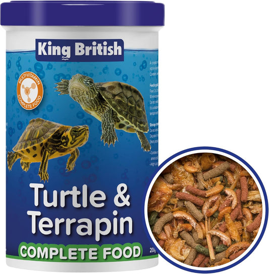 King British Turtle & Terrapin Complete Food 200G
