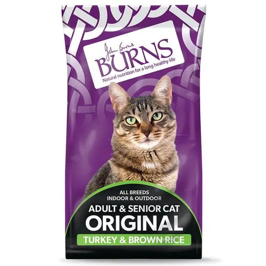 Burns Adult & Senior Cat Turkey & Brown Rice Cat Food