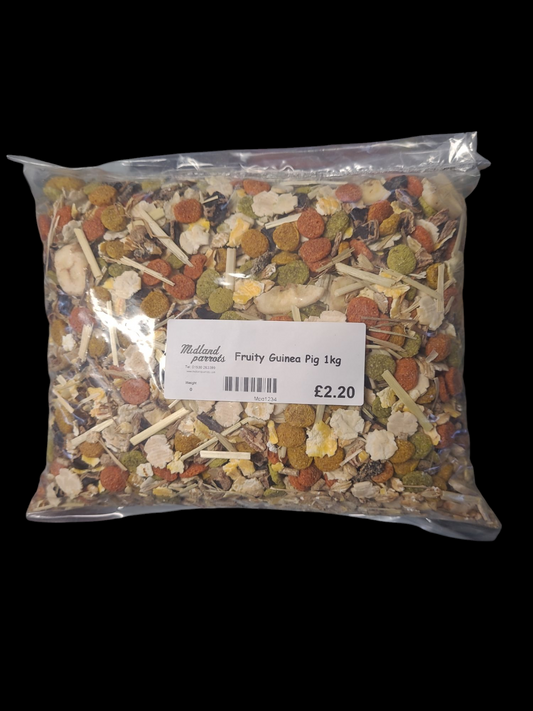 Midland Parrots Fruity Guinea Pig 1KG Guinea Pig Food