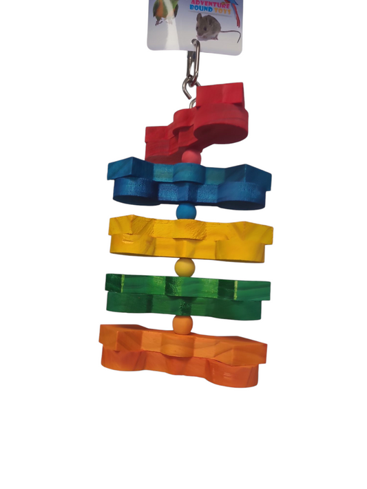 Hide and Seek Foraging Parrot Toy