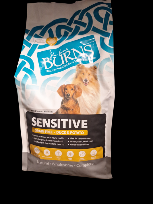 Burns Sensitive Grain-Free Duck & Potato