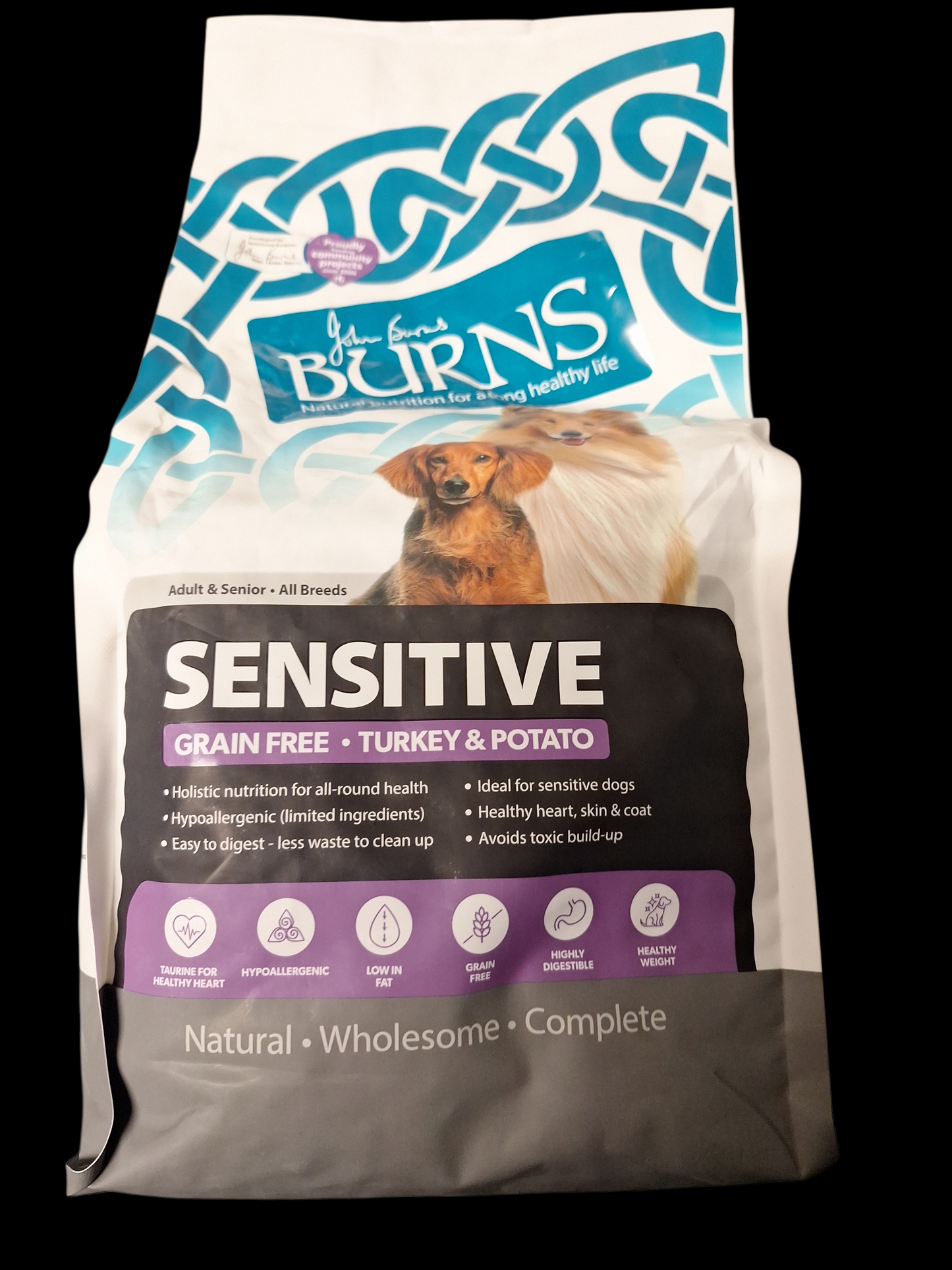 Burns Sensitive Grain-Free Turkey & Potato