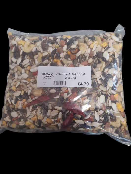 Johnston & Jeff Fruit Mix 1KG Parrot Food