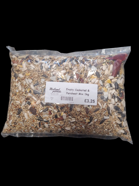 Midland Parrots Fruity Cockatiel & Parakeet Mix Parrot Food