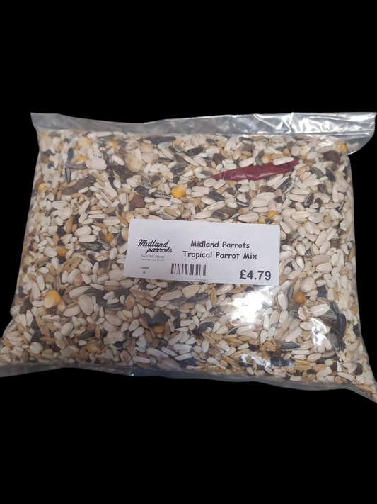 Midland Parrots Tropical Parrot Mix Parrot Food