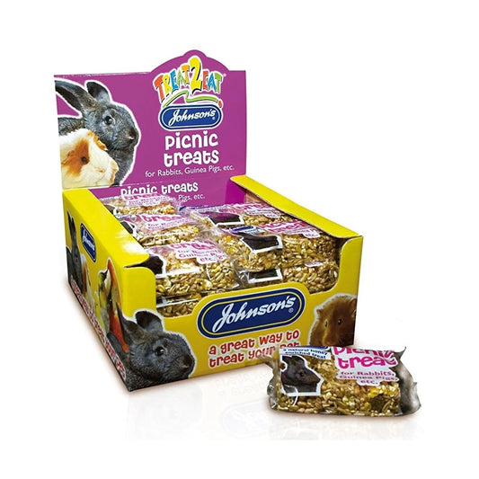 Johnsons Picnic Treat For Rabbits and Guinea Pigs 5X50G Small Animal Treats