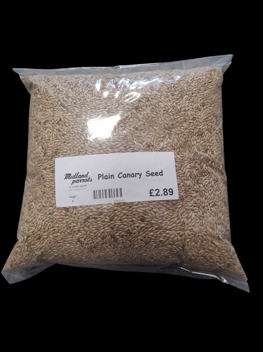 Midland Parrots Plain Canary Seed 1KG Bird Food