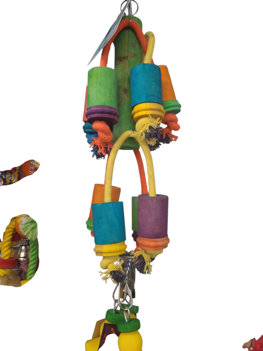Playtime Multiwood 3 Parrot Toy