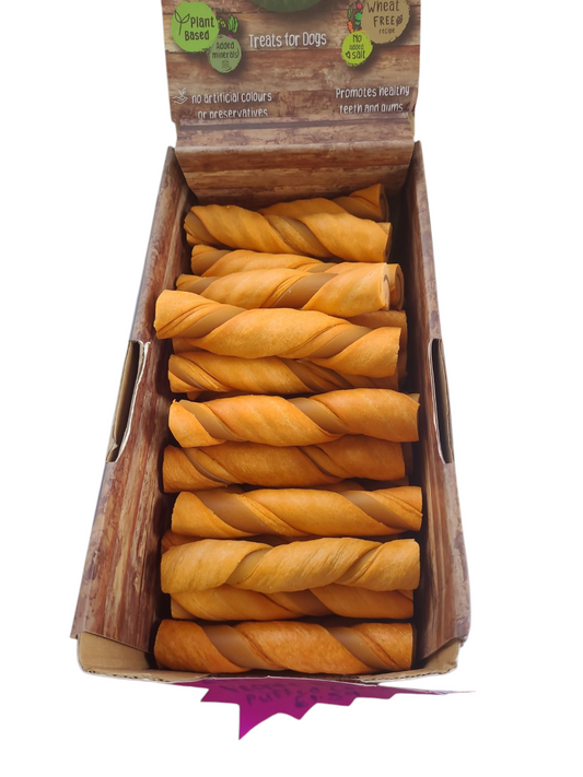 Zero Hide Veggie Bites Puffed Carrot Dog Treats