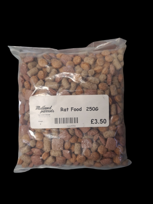 Midland Parrots Rat Food 250G Small Animal Food