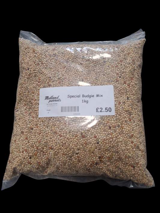 Midland Parrots Special Budgie Mix 1KG Bird Food