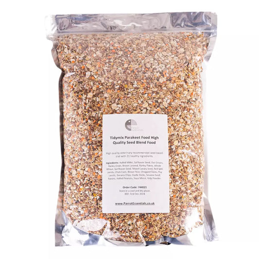 Tidymix Complete Parakeet Diet 1KG Parrot Food