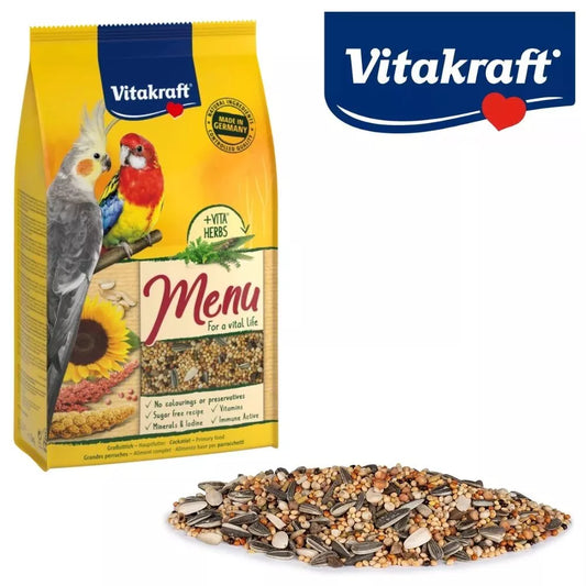 Vitakraft Menu Cockatiel Mix 1KG Bird Food