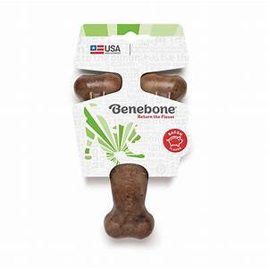 Benebone Wishbone Bacon Flavour Small Dog Chew Toy