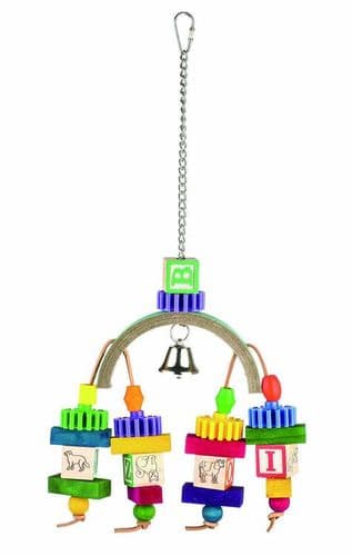 Block Play Parrot Toy