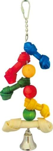 Bone Chew Parrot Toy