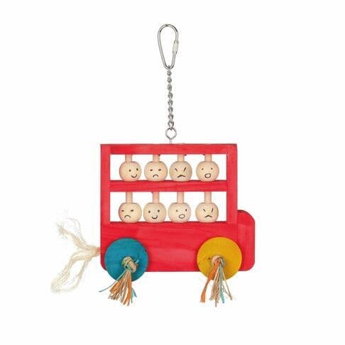 Double Decker Bus Parrot Toy