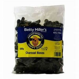 Betty Miller Charcoal Bones 500G Dog Treats