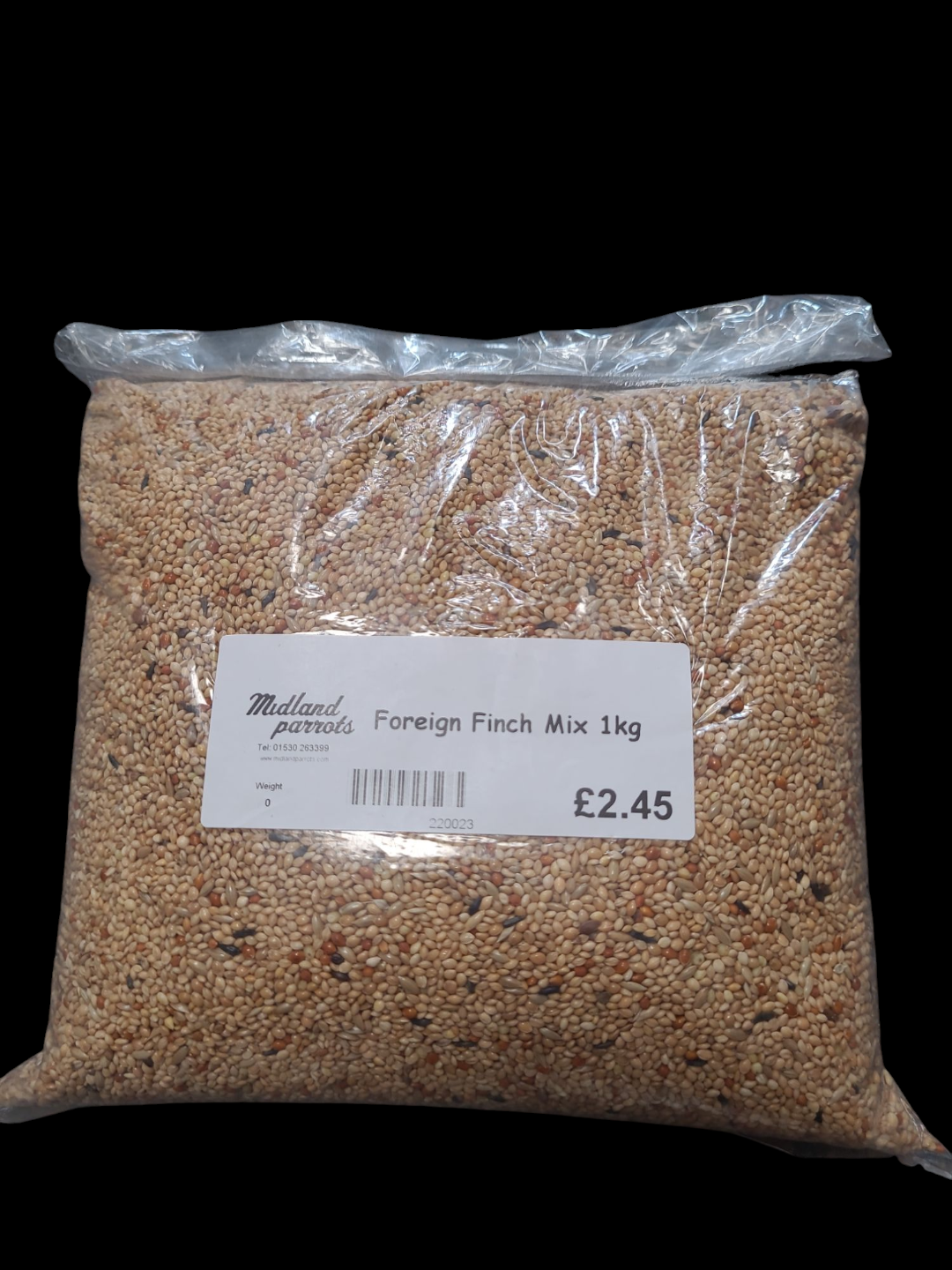 Midland Parrots Foreign Finch Mix 1KG Bird Food