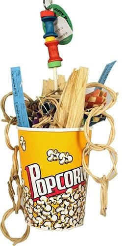Movie Time Popcorn Parrot Toy