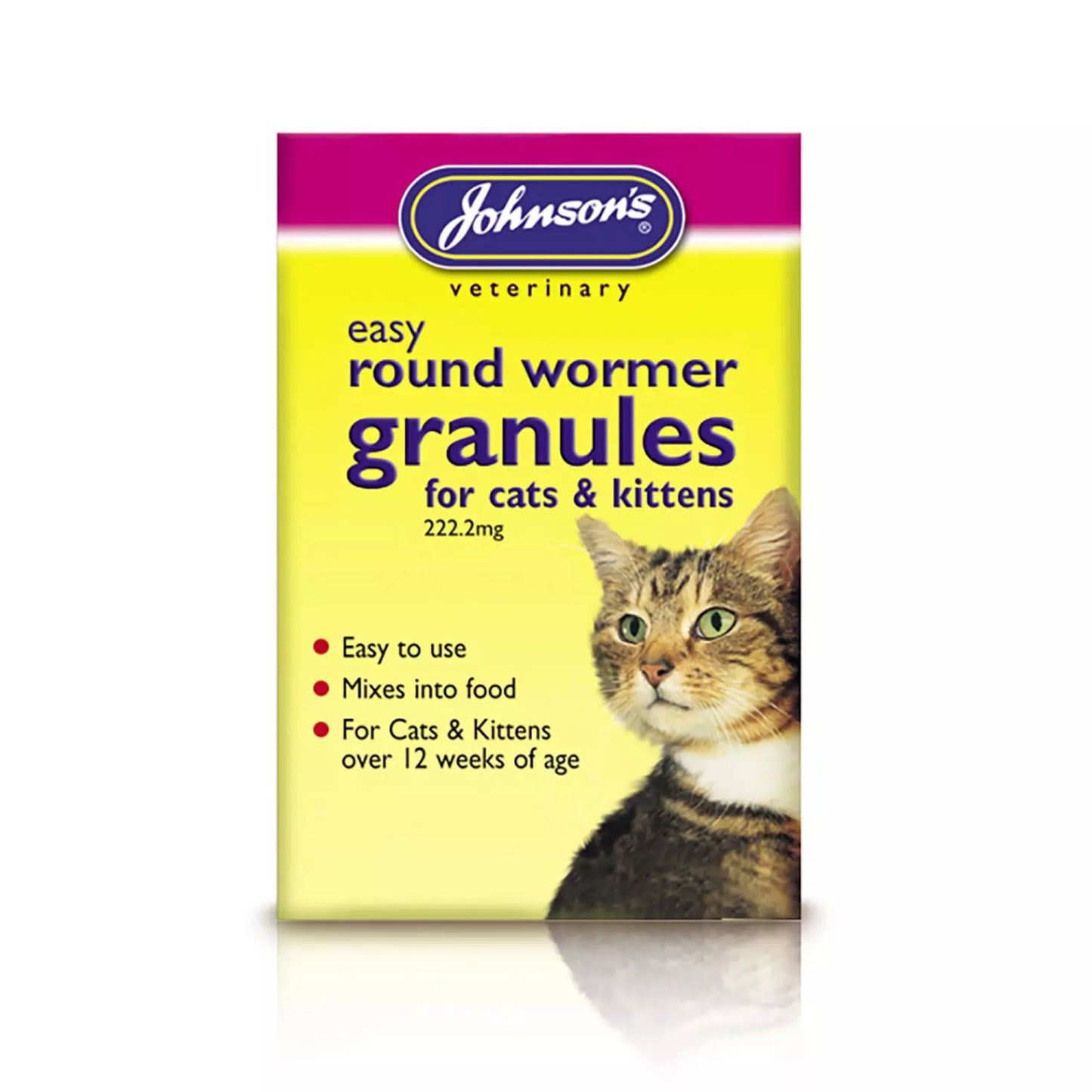 Johnsons Easy  Round Wormer Granules for Cats & Kittens