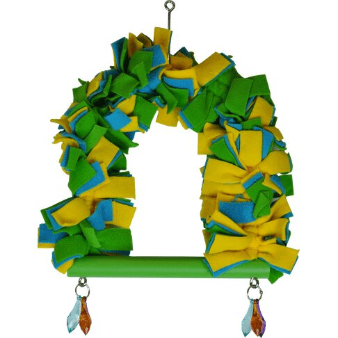 Fleece Swing Large Parrot Toy