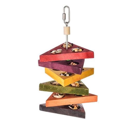 Snack Tray Parrot Toy